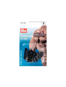 Haftki/keski do futer PRYM - czarne - 416502 - 2szt./opak.