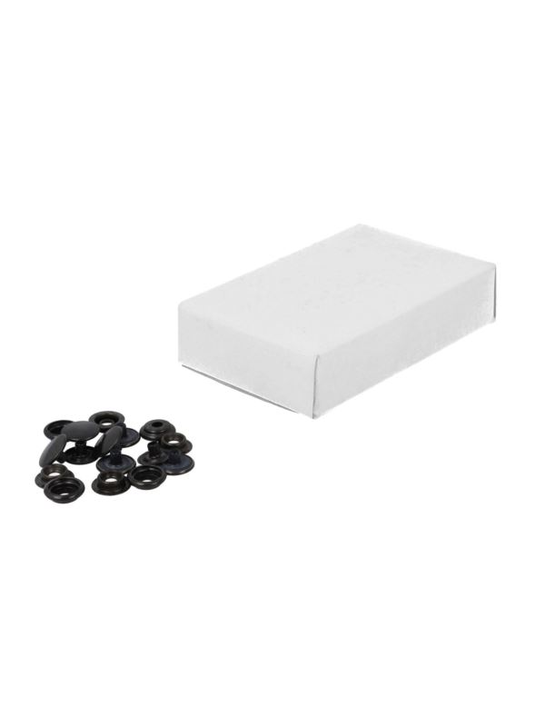 Napy metalowe KOH-I-NOOR - Auto Moto - 15 mm - czarne - 100szt./opak.