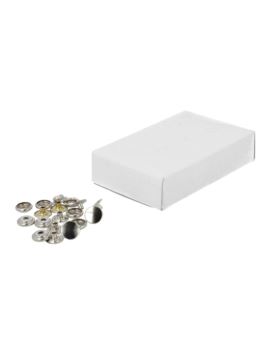 Napy metalowe KOH-I-NOOR - Auto Moto - 15 mm - niklowane - 100szt./opak.