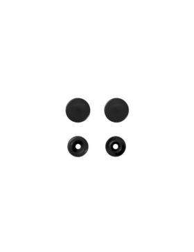 Napy plastikowe PRYM - 12,4 mm - czarne - 393105 - 30szt./opak.