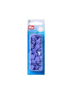 Napy plastikowe PRYM - 12,4 mm - lawendowe - 393128 - 30szt./opak.