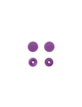 Napy plastikowe PRYM - 12,4 mm - lila - 393141 - 30szt./opak.