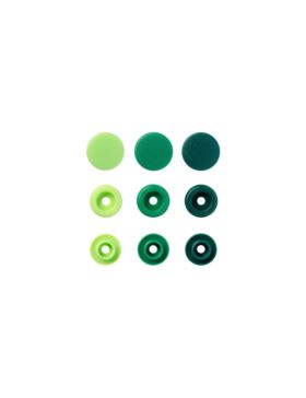 Napy plastikowe mix PRYM - Love - 12,4 mm - 393001 - 30szt./opak.