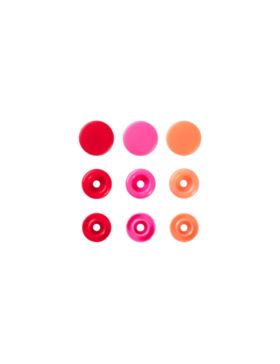 Napy plastikowe mix PRYM - Love - 12,4 mm - 393002 - 30szt./opak.