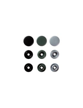 Napy plastikowe mix PRYM - Love - 12,4 mm - 393003 - 30szt./opak.
