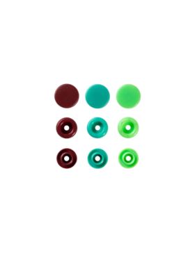 Napy plastikowe mix PRYM - Love - 12,4 mm - 393005 - 30szt./opak.