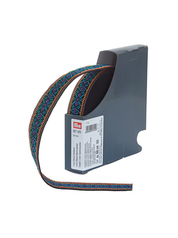 Guma elastyczna wzór PRYM - 25 mm - 7mb/opak.