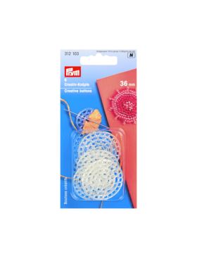 Guziki ozdobne PRYM - Creativ - 36 mm - 312103 - 6szt./opak.