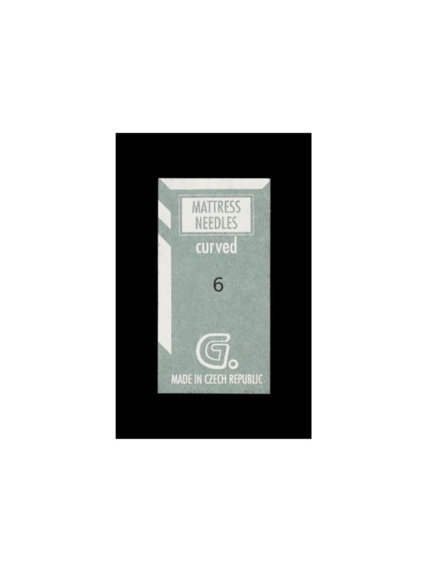 Igły do szycia ręcznego półokrągłe - CURVED 6 - 127 mm - 10szt./opak.