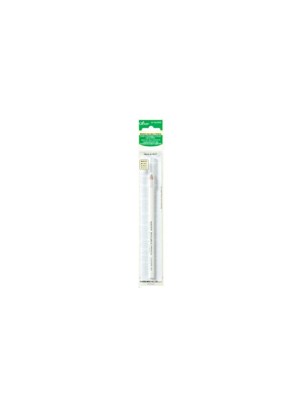 Ołówek wodozmywalny CLOVER - biały - 5000