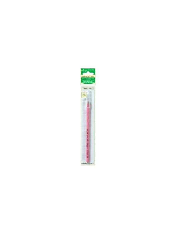 Ołówek wodozmywalny CLOVER - różowy - 5002
