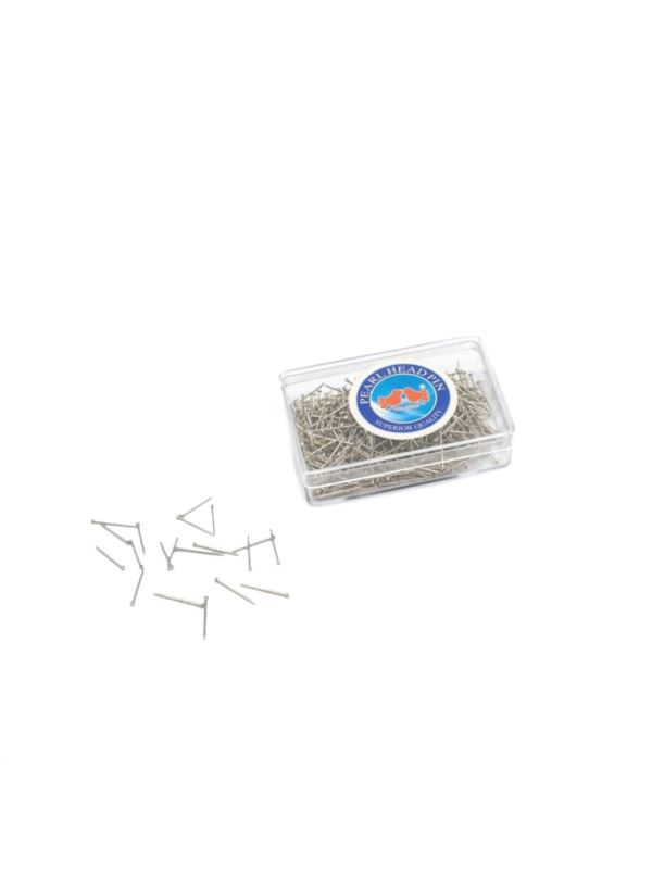 Szpilki niklowane zwykłe krótkie - 13 mm - 20g x 10szt./opak.