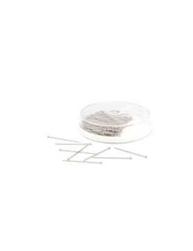 Szpilki niklowane twarde - 0,67x30 mm - 20g x 10szt./opak.