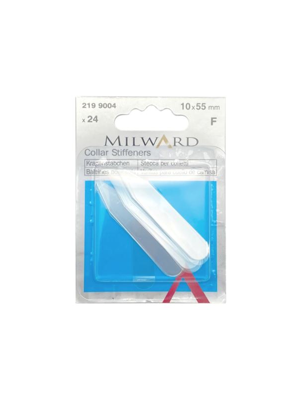 Plastiki usztywniające do kołnierzy MILWARD - 55 mm - 2199004 - 24szt./opak.