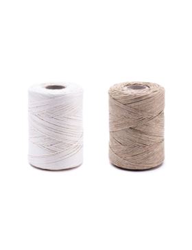 Nici lniane nabłyszczane - 250g/300mb