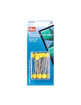 Szpilki z ozdobnymi główkami do pikowania PRYM - 0,60x50 mm - 028520 - 50szt./opak.