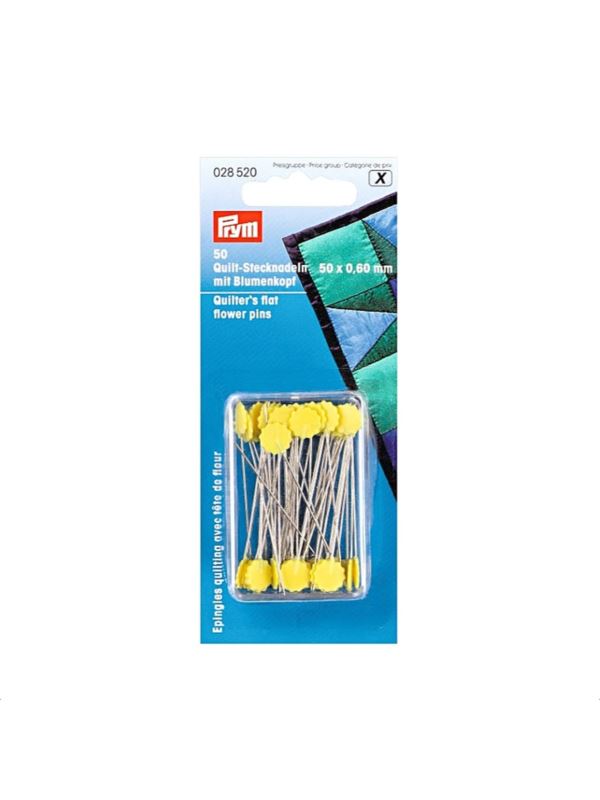 Szpilki z ozdobnymi główkami do pikowania PRYM - 0,60x50 mm - 028520 - 50szt./opak.