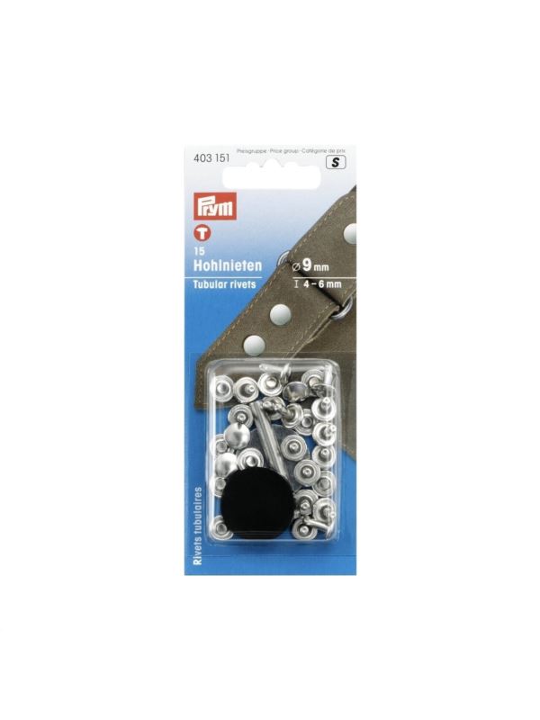 Nity kaletnicze PRYM - 4-6 mm - 403151 - 15szt./opak.