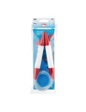 Druty na żyłce plastikowe PRYM - 80 cm