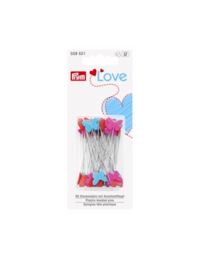 Szpilki z ozdobnymi główkami PRYM - Love - 028521 - 50szt./opak.