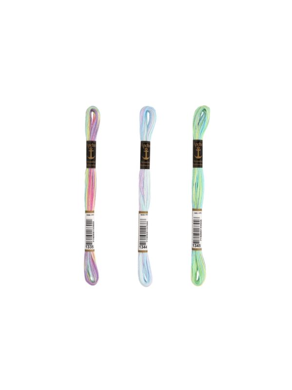 Mulina ANCHOR - Multicolour - 4615000 - 12szt.x8mb/opak.