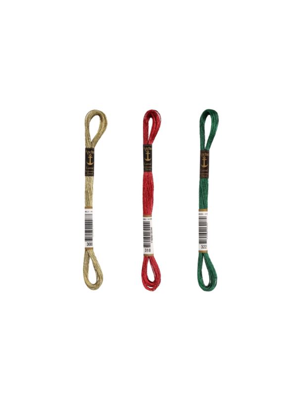 Mulina ANCHOR - Lame Metallized - 4180000 - 12szt.x8mb/opak.