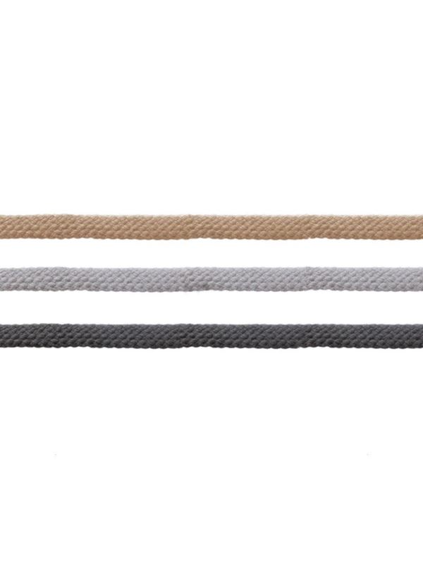 Sznurowadła bawełniane płaskie - 120 cm - 4033/7 - 25par/opak.