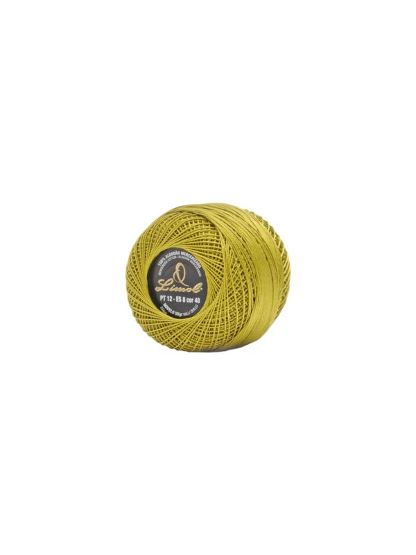 Kordonek LIMOL - Mercerizado - 100% bawełna - gr.12 - 334mb x 0,25kg/opak.
