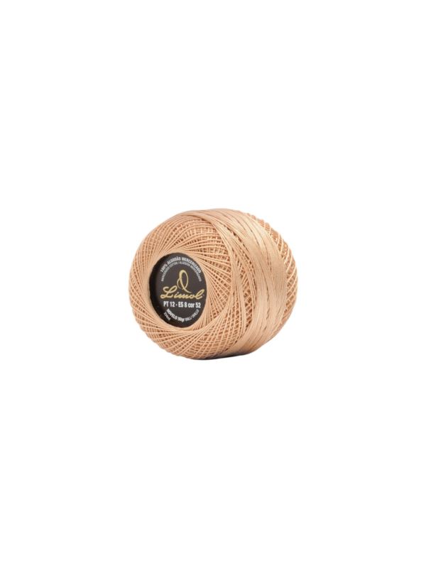 Kordonek LIMOL - Mercerizado - 100% bawełna - gr.12 - 334mb x 0,25kg/opak.