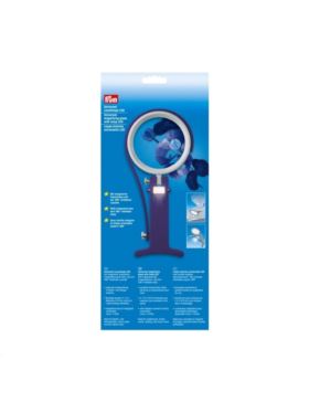 Lupa z diodą LED PRYM - 11 cm - 610380