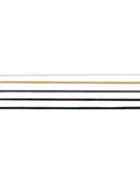 Sznurowadła bawełniane okrągłe woskowane - 120 cm - 3979/2 - 25par/opak.