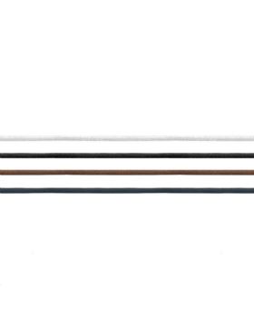 Sznurowadła bawełnopodobne okrągłe - 140 cm - 9329/4 - 25par/opak.