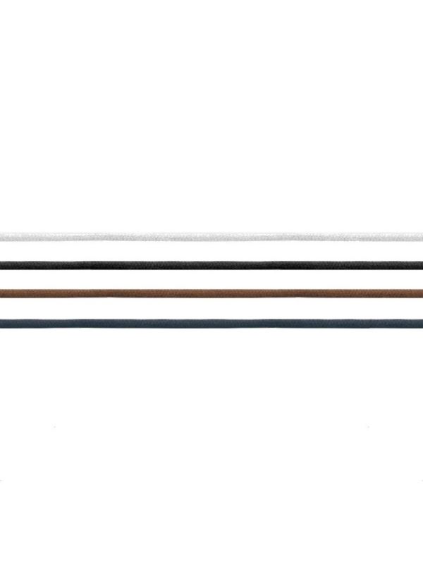 Sznurowadła bawełnopodobne okrągłe - 140 cm - 9329/4 - 25par/opak.