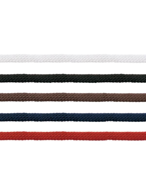 Sznurowadła bawełnopodobne płaskie - 80 cm - 9331/7 - 25par/opak.