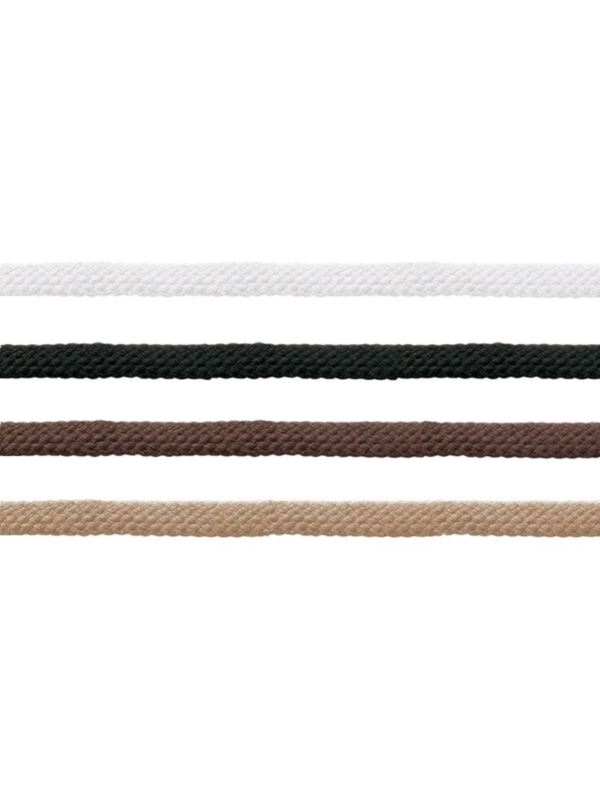 Sznurowadła bawełnopodobne płaskie - 200 cm - 9331/7 - 25par/opak.