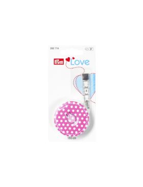 Centymetr krawiecki zwijany PRYM - Love - 150 cm - 282714