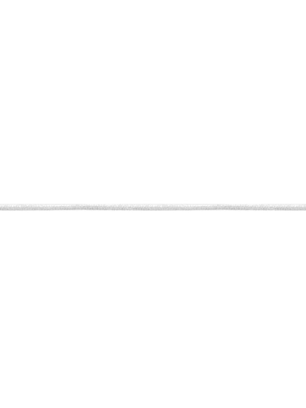 Sznurowadła bawełniane okrągłe cienkie - 80 cm - 3961/25 - 25par/opak.