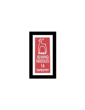 Igły ręczne do haftu bez czubka PONY - TAPESTRY 16 - 52,5 mm - 05104 - 25szt./opak.