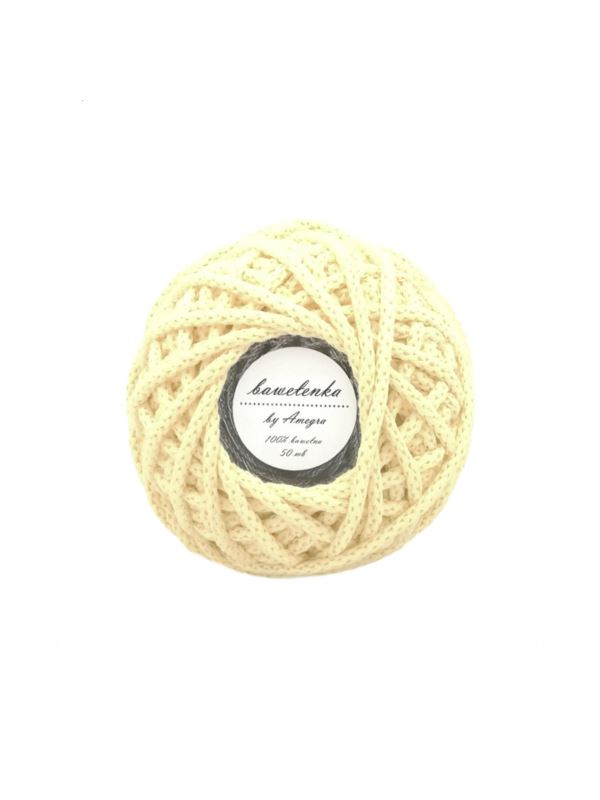 Sznurek bawełniany - Bawełenka - 4 mm - 50mb/opak.