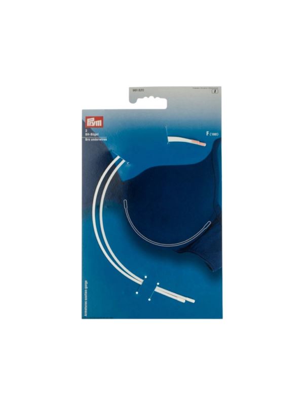 Fiszbiny do biustonoszy PRYM - F-100 - białe - 991820 - 2szt./opak.