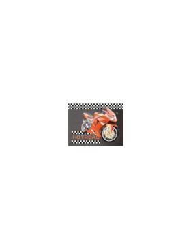 Aplikacje termoprzylepne drukowane LECCO - Moto - 06431 - 40szt./opak.