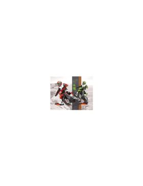 Aplikacje termoprzylepne drukowane LECCO - Moto - 06424 - 40szt./opak.