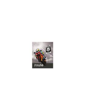 Aplikacje termoprzylepne drukowane LECCO - Moto - 06424 - 40szt./opak.