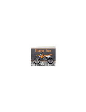 Aplikacje termoprzylepne drukowane LECCO - Moto - 06424 - 40szt./opak.