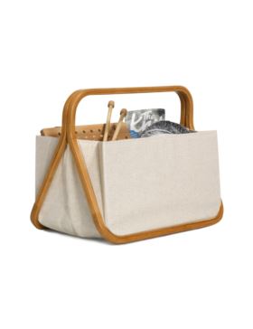 Koszyk na włóczkę PRYM - Fold&Store (natural) - 45x28x37 cm - 612563