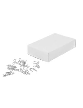 Haftki metalowe KOH-I-NOOR 3 - 12 mm - niklowane - 100szt./opak.