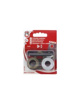 Oczka metalowe KOH-I-NOOR 12 - 24 mm - oksyda - 10szt./opak.