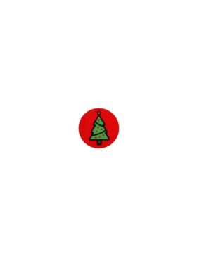 Aplikacje termoprzylepne drukowane LECCO - Christmas - 06478 - 40szt./opak.