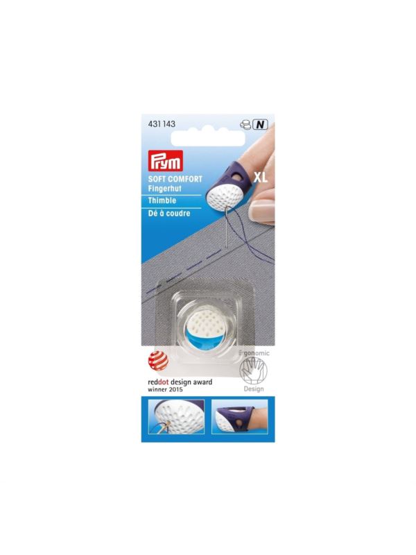 Naparstek krawiecki silikonowy ergonomiczny PRYM - XL - 431143