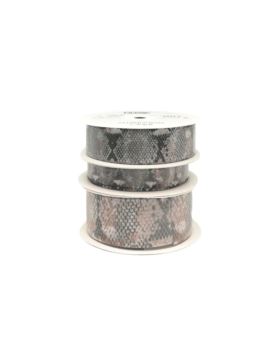 Tasiemka dwustronnie drukowana MANUBENS - Wąż - 16 mm - kol.003 - 10mb/szt.